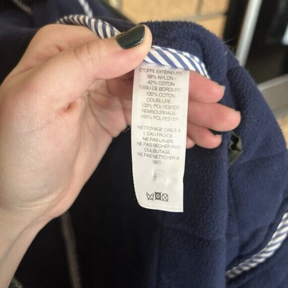 Vineyard Vines Women’s Fleece Lined Green Quilted Full Zip Jacket Size XL - Picture 6 of 10